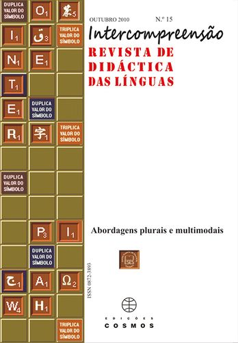  INTERCOMPREENSÃO N.º 15: Abordagrns plurais e Multimodais 
