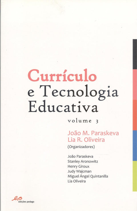 Currículo e Tecnologia Educativa Vol. III 