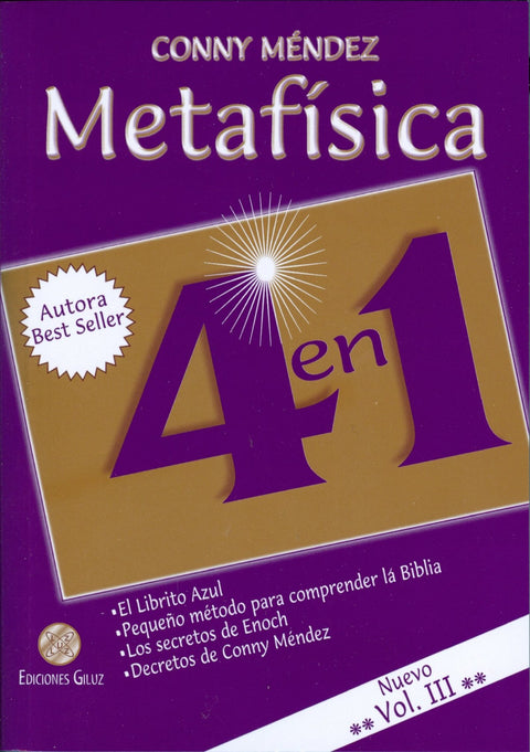  METAFISICA (4 EN 1).TOMO III 