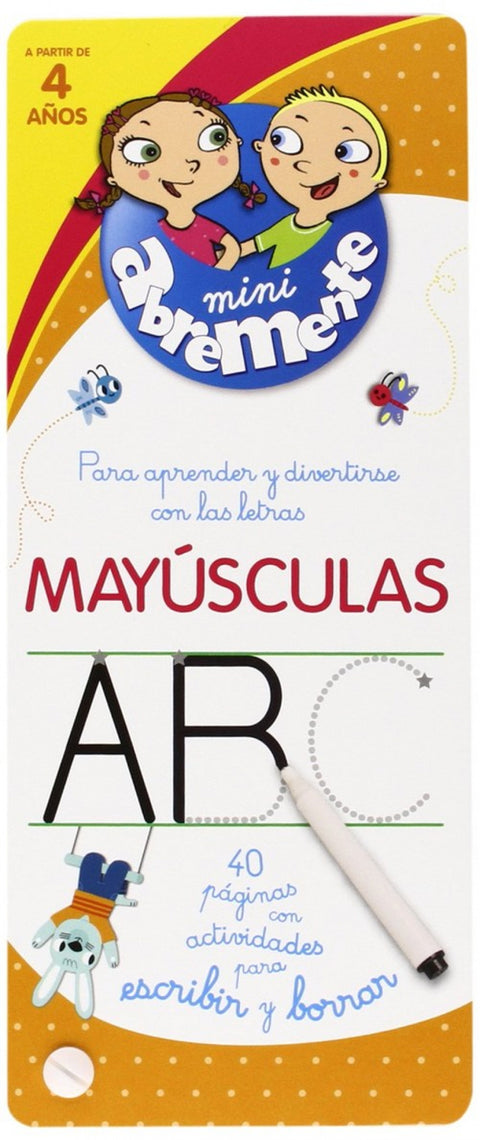  Escribir y borrar mayúsculas 