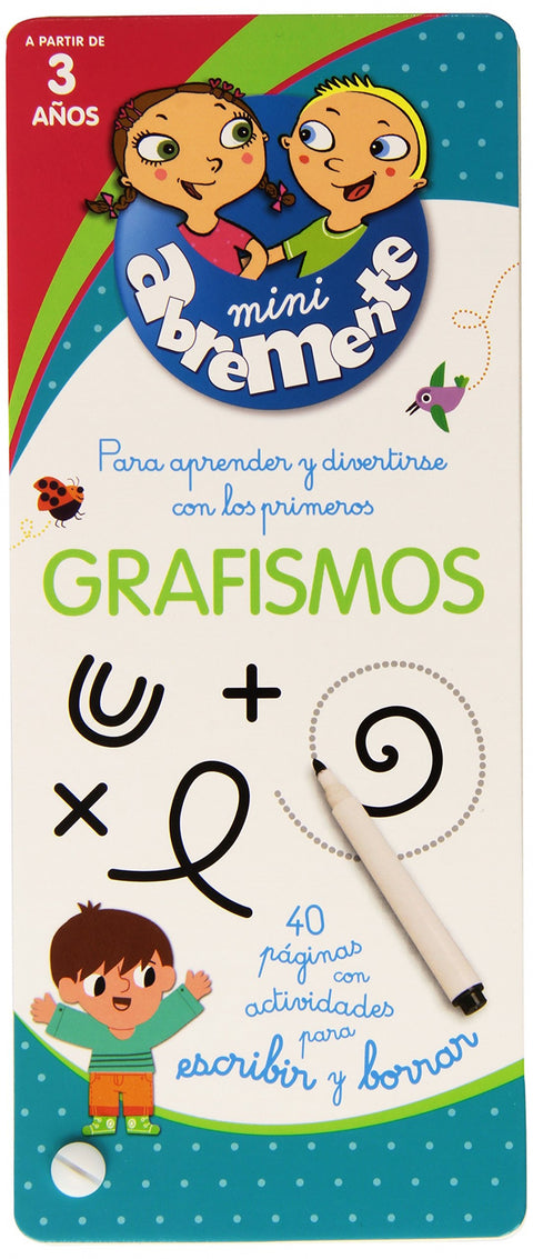  Abremente para escribir y borrar grafismos 