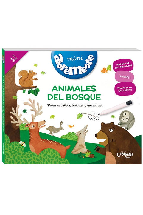  MINI ABREMENTE ANIMALES DEL BOSQUE 