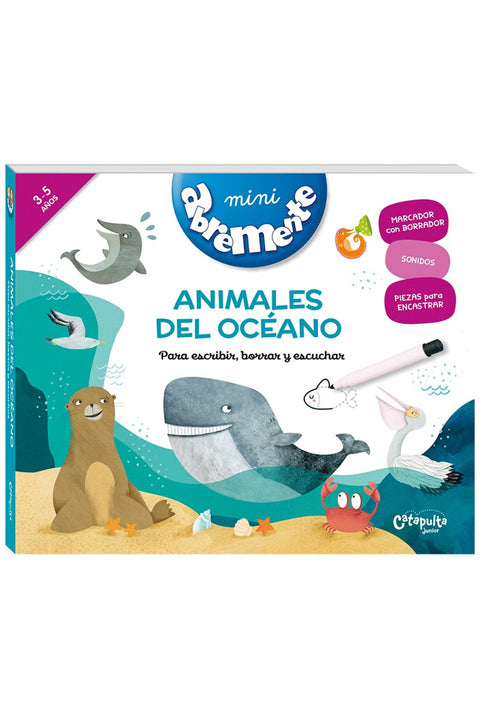  MINI ABREMENTE ANIMALES DEL OCÉANO 
