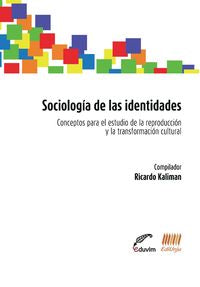  SOCIOLOGIA DE LAS IDENTIDADES 