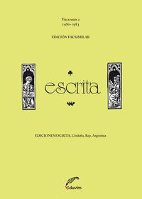  REVISTA ESCRITA. VOLUMEN I 
