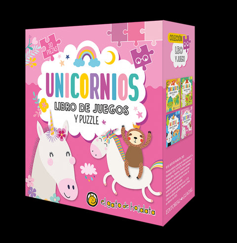  Unicornios (Libro+Puzzle 30 piezas) 