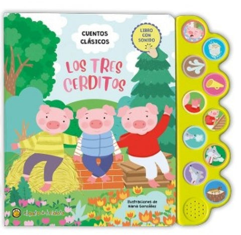  Los tres cerditos ('Mundo de sonidos') 