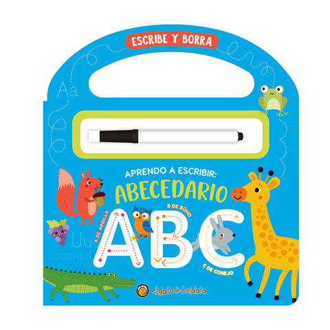  Aprendo a escribir abecedario 