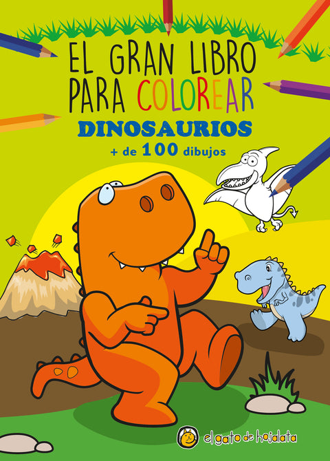  Dinosaurios ('El Gran Libro para colorear') 