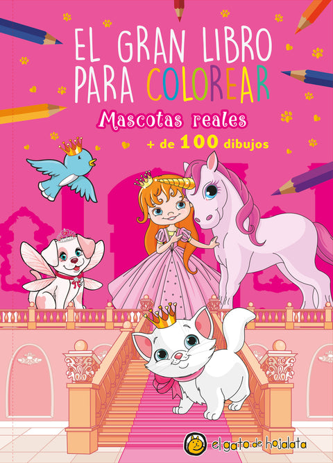  Mascotas Reales ('El Gran Libro para colorear') 