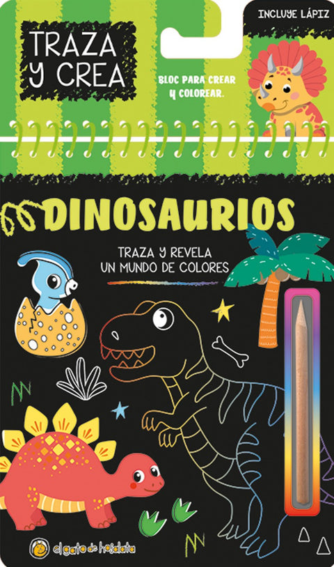  Dinosaurios ('Traza y crea') 