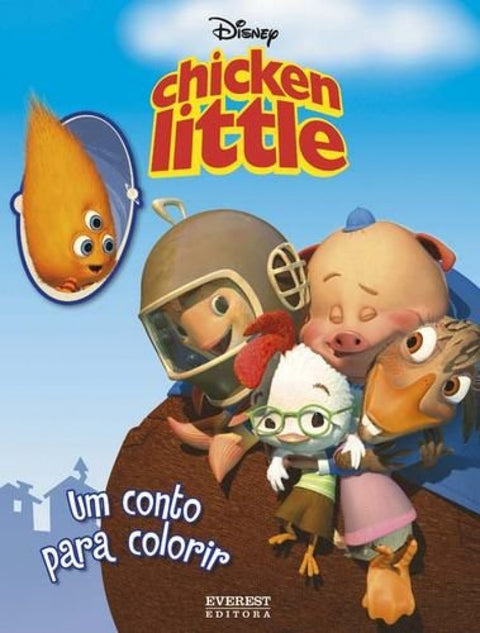  CHICKEN LITTLE: UM CONTO PARA COLORIR 