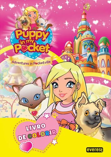  PUPPY IN MY POCKET: LIVRO DE COLORIR 