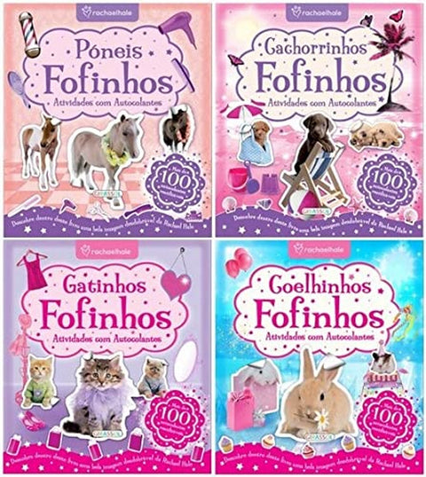  ANIMAIS FOFINHOS - ATIVIDADES E AUTOCOLANTES 