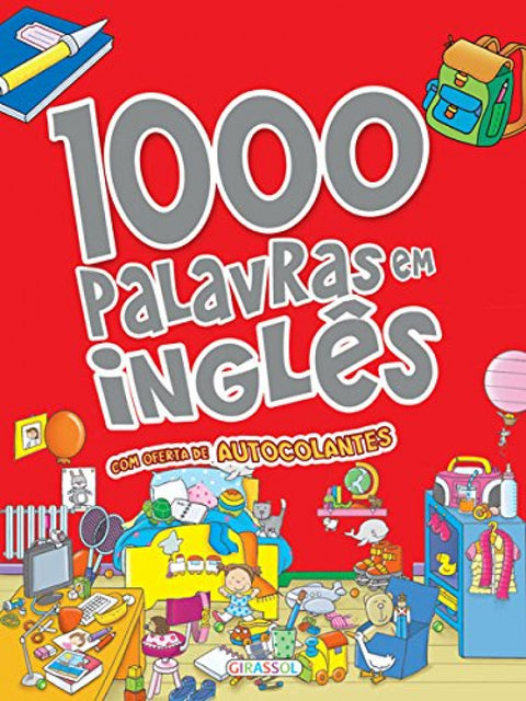  1000 PALAVRAS EM INGLÊS COM AUTOCOLANTES 