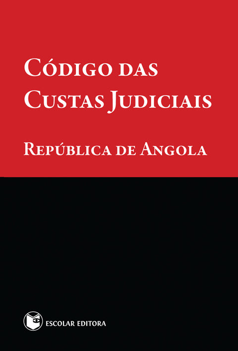  Código das Custas Judiciais República de Angola 