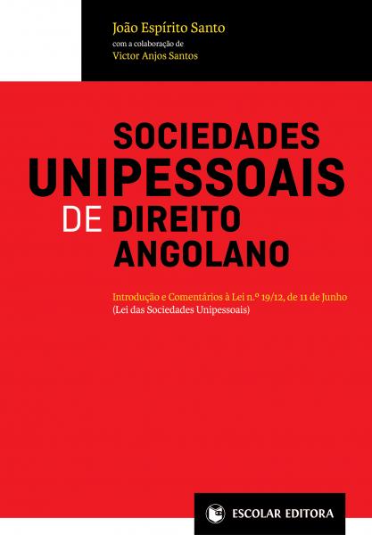  Sociedades Unipessoais de Direito Angolano 