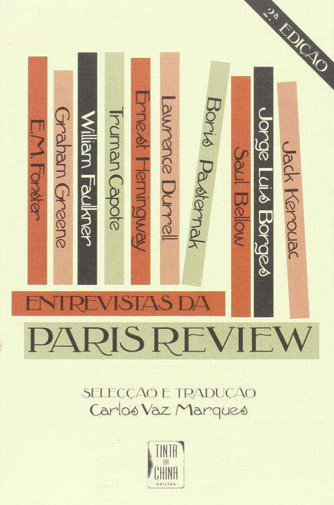  Entrevistas da Paris Review (As) 