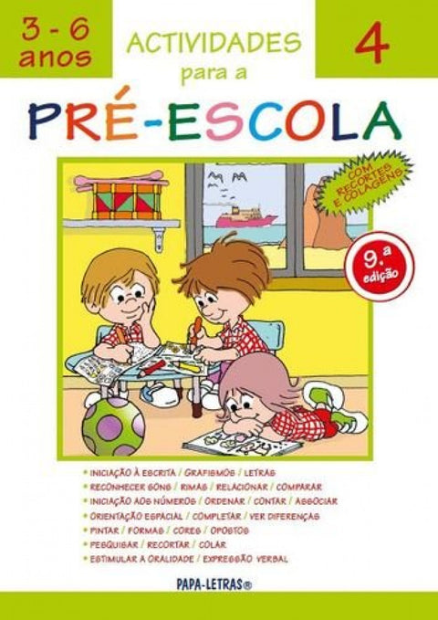  Actividades Para A Pré-Escola: 4 