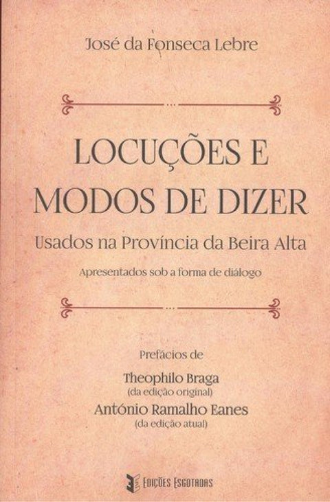  LOCUÇÕES E MODOS DE DIZER 