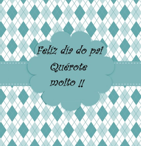  (Postal ) Feliz día do Pai I 