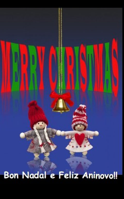  (Postal) Bon Nadal Merry Christmas 
