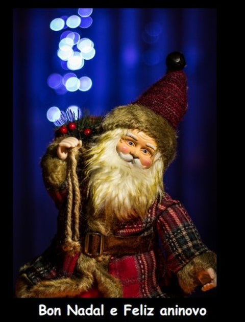  (Postal) Bon Nadal Papá Noel 
