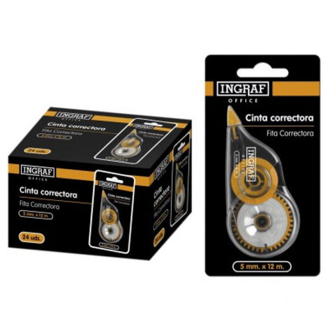  C/24 blister cinta correctora office club 5mmx12m. 