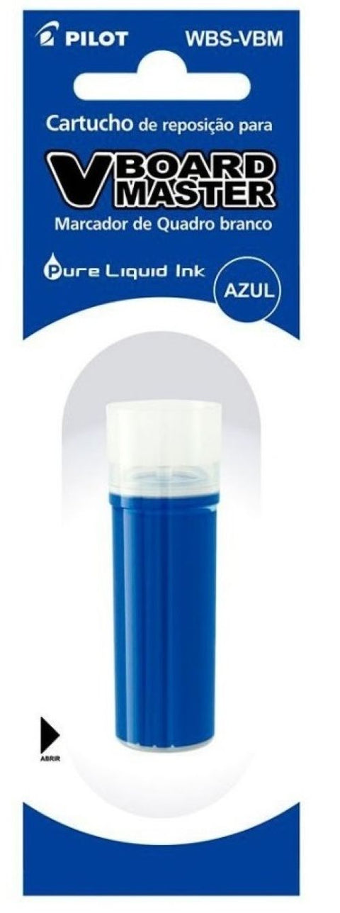  C/12 RECAMBIO CARTUCHO TINTA AZUL VBOARD MASTER 