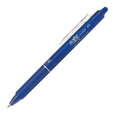 C/12 BOLIGRAFO FRIXION CLICKER BALL 0,7MM AZUL BORRABLE PILOT 