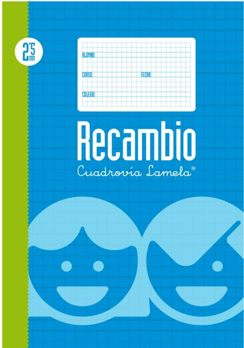  RECAMBIO Fº 100H 4 TALADROS 70G CUADROVIA 2.5MM 