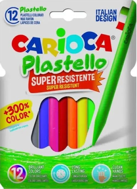  Estuche 12 plasticeras cariocacolor 