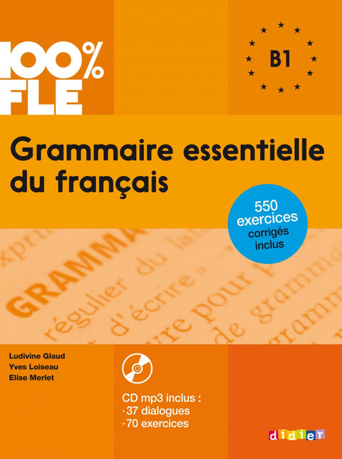  GRAMMAIRE ESSENTIELLE B1 LIVRE+CD 