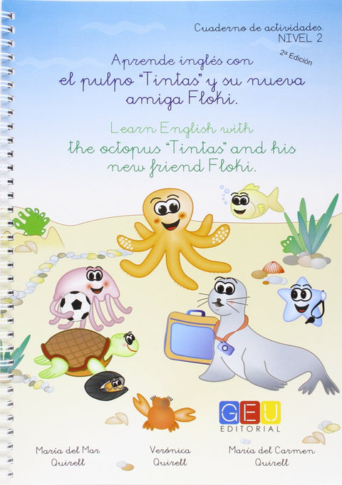  Aprendo inglés con el pulpo Tintas y su amiga Floki 