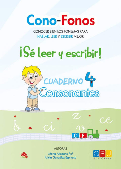  CONO-FONOS 3. ¡SE LEER Y ESCRIBIR! CUADERNO 4 