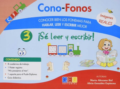  CONO-FONOS 3. ¡SE LEER Y ESCRIBIR! 