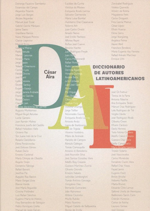  DICCIONARIO DE AUTORES LATINOAMERICANOS 