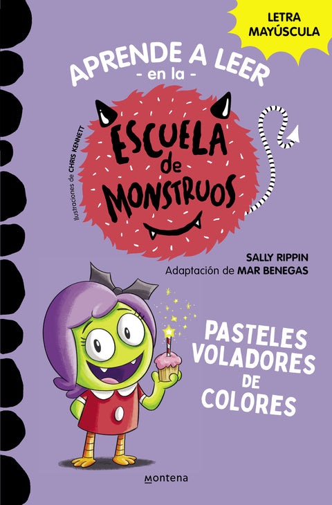  Aprender a leer en la Escuela de Monstruos 5 - Pasteles voladores de colores 