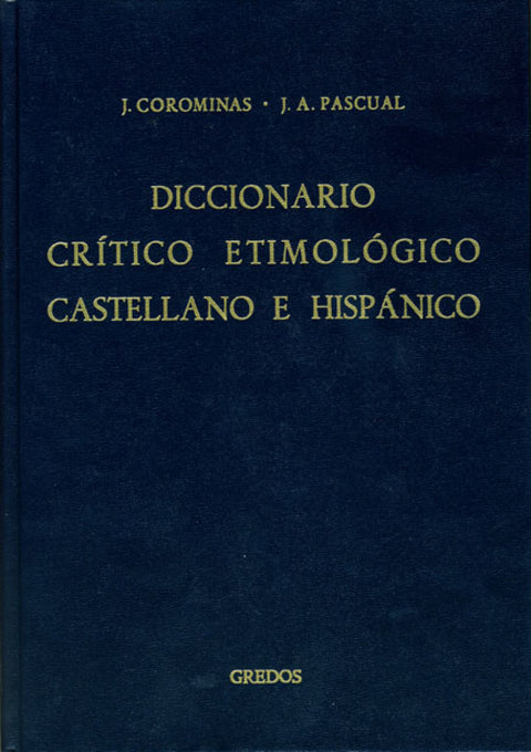  5.Diccionario Crítico Etimológico (Ri-X) 