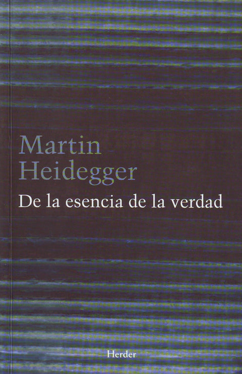  De la esencia de la verdad 