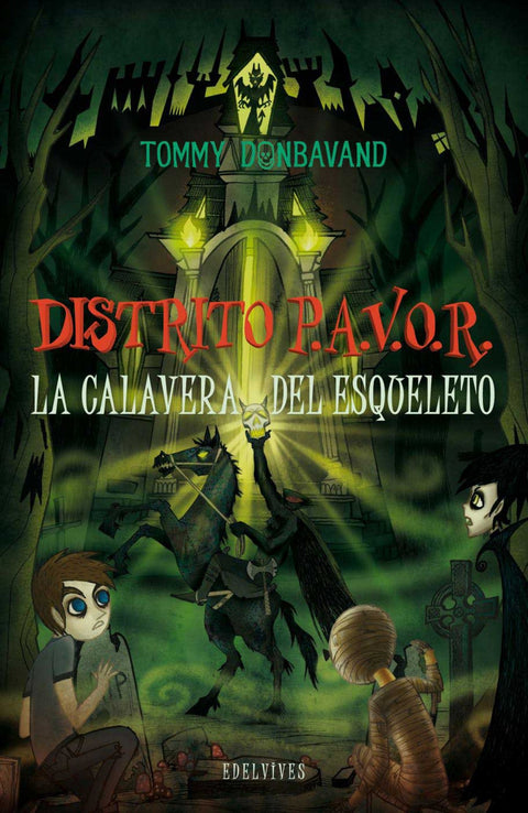  La calavera del esqueleto 