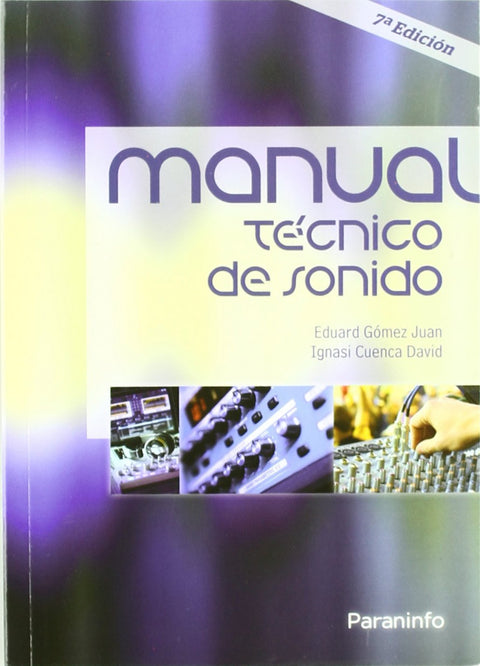  Manual técnico de sonido 