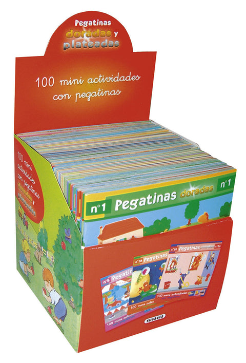  100 Mini actividades con pegatinas (surtidos) 