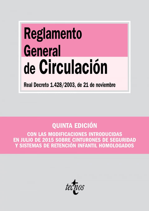  Reglamento general de circulación 