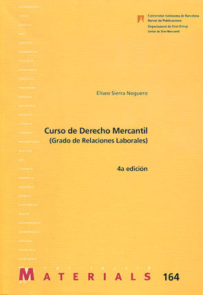  Curso de Derecho Mercantil (Relacions Laborals) 