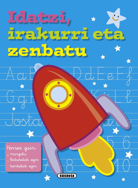  Idatzi, irakurri eta zenbatu 