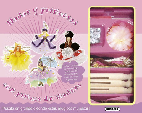  Hadas y princesas con pinzas 
