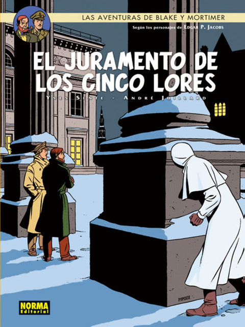  Blake Mortimer, 21 Juramento Cinco Lores 