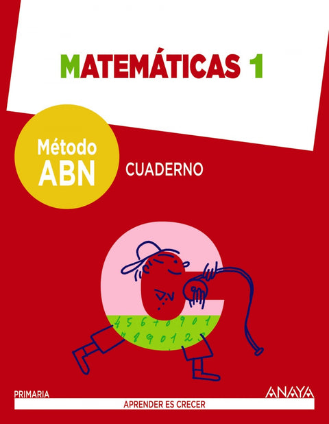  cuaderno matemáticas 1º primaria  abn 