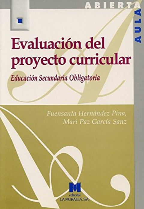  Evaluacion del proyecto curricular 